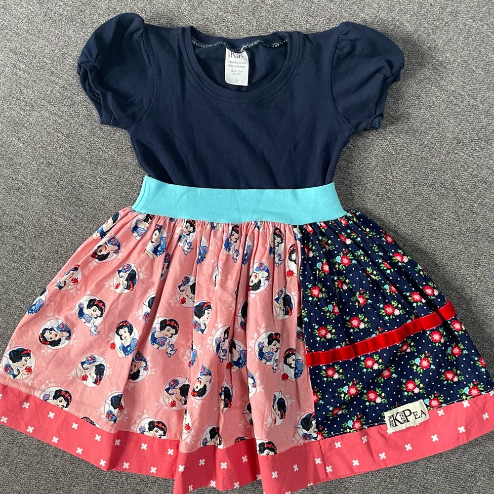 Disneys Snow White handmade KPea dress, size 2T